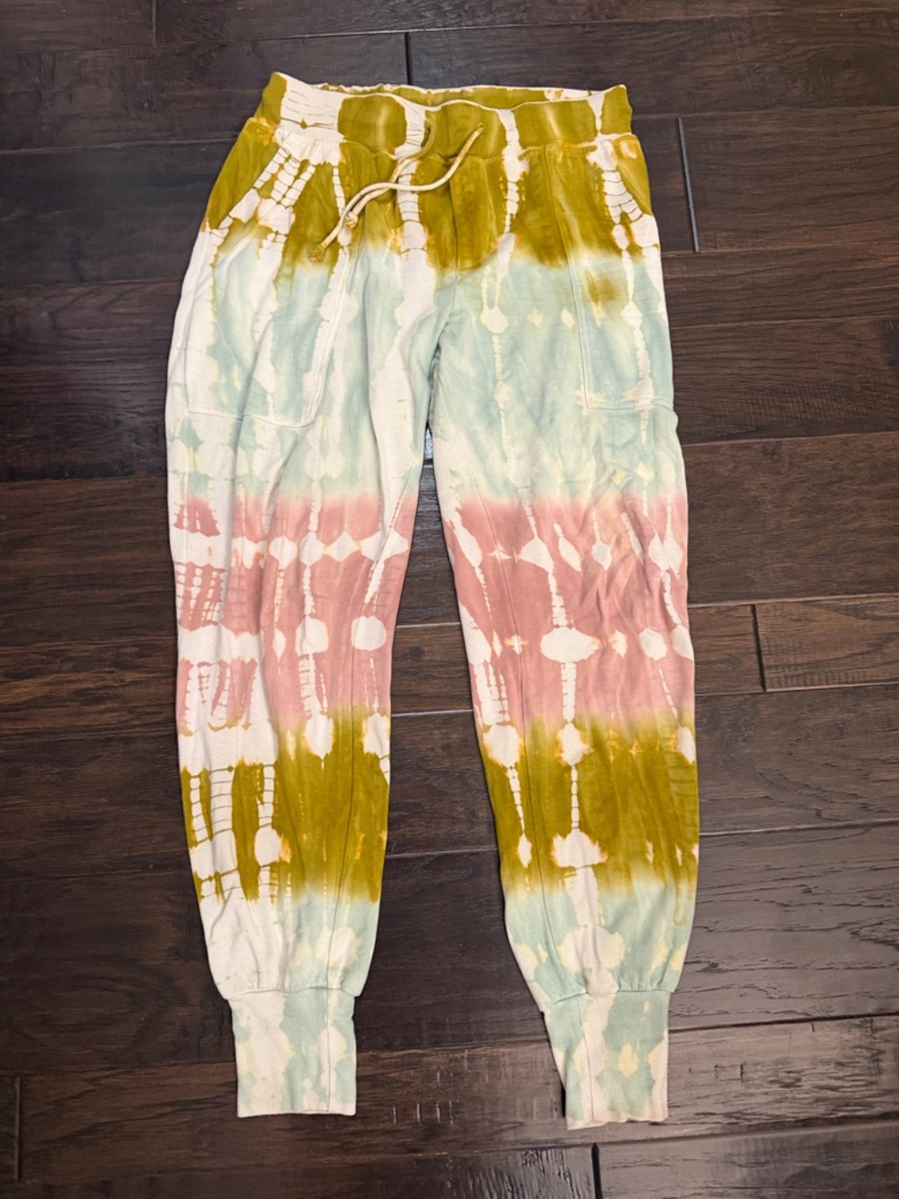 Joggers Boho Young Fabulous & Broke Tie-Dye Drawstring Pants